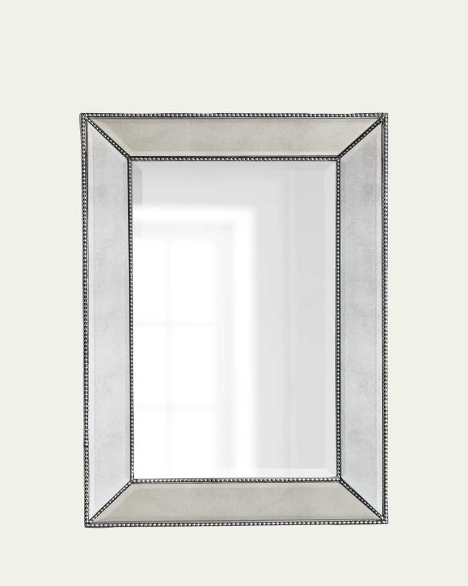 Beaded Wall Mirror, 24"W